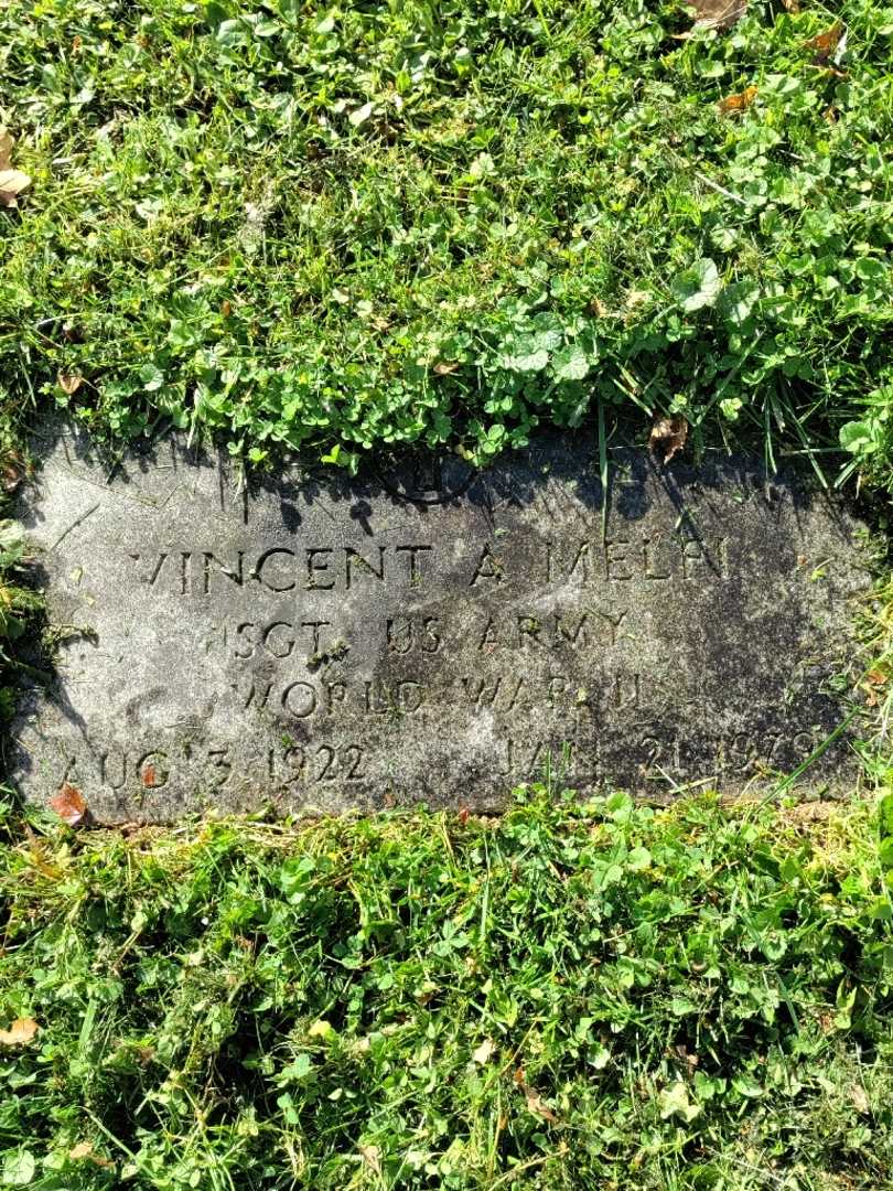 Vincent A. Melfi's grave. Photo 4