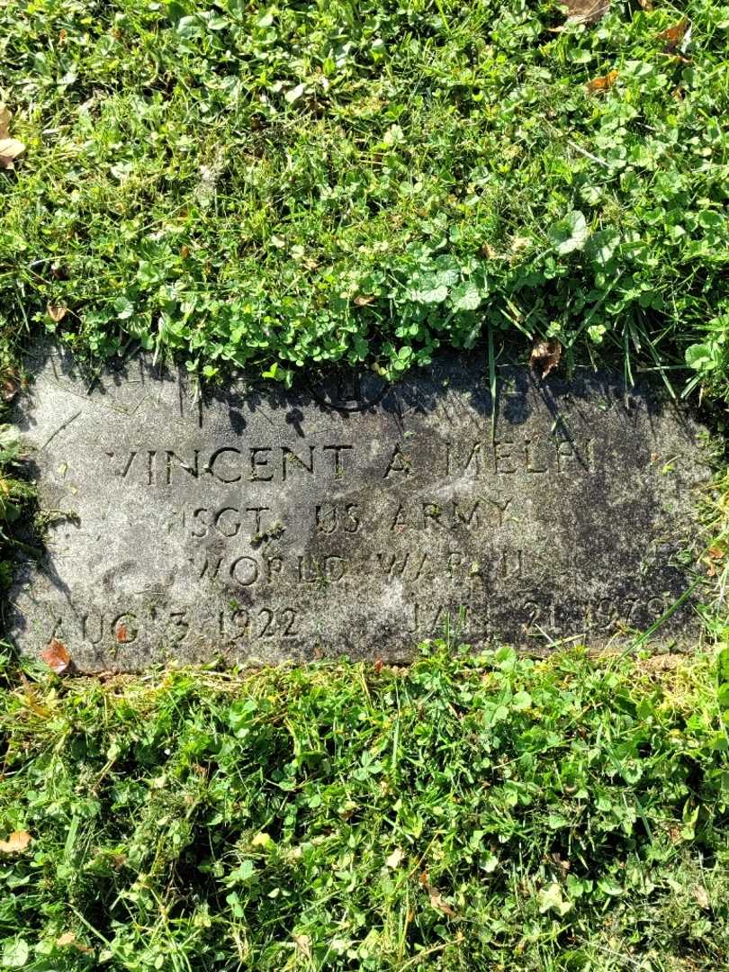 Vincent A. Melfi's grave. Photo 3