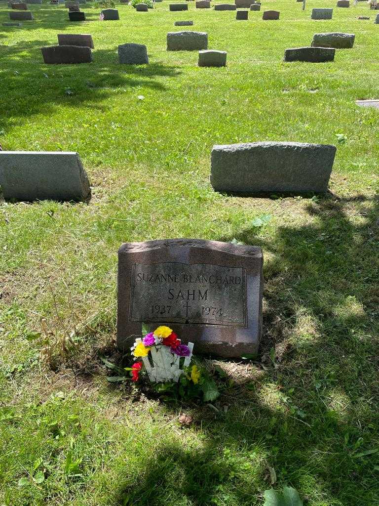 Suzanne Blanchard Sahm's grave. Photo 2