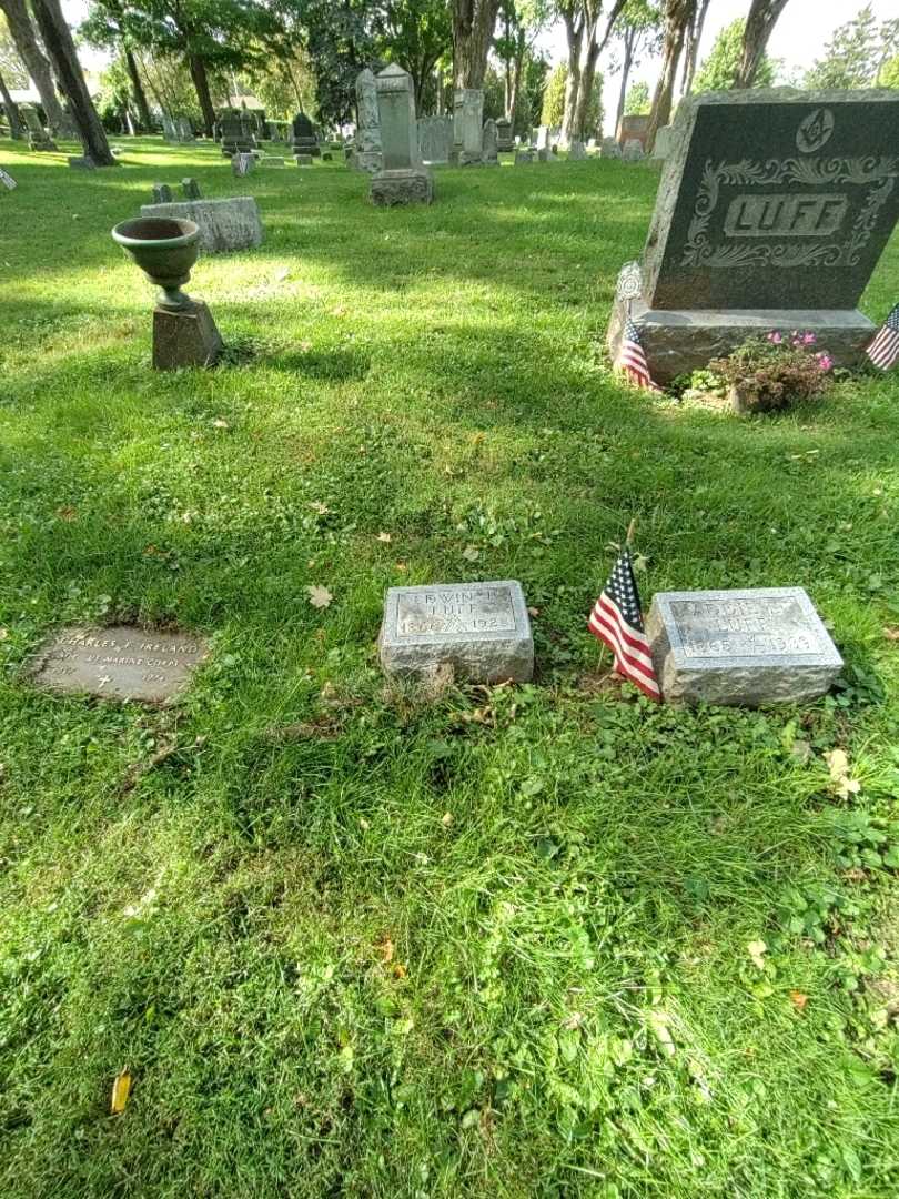 Edwin J. Luff's grave. Photo 1