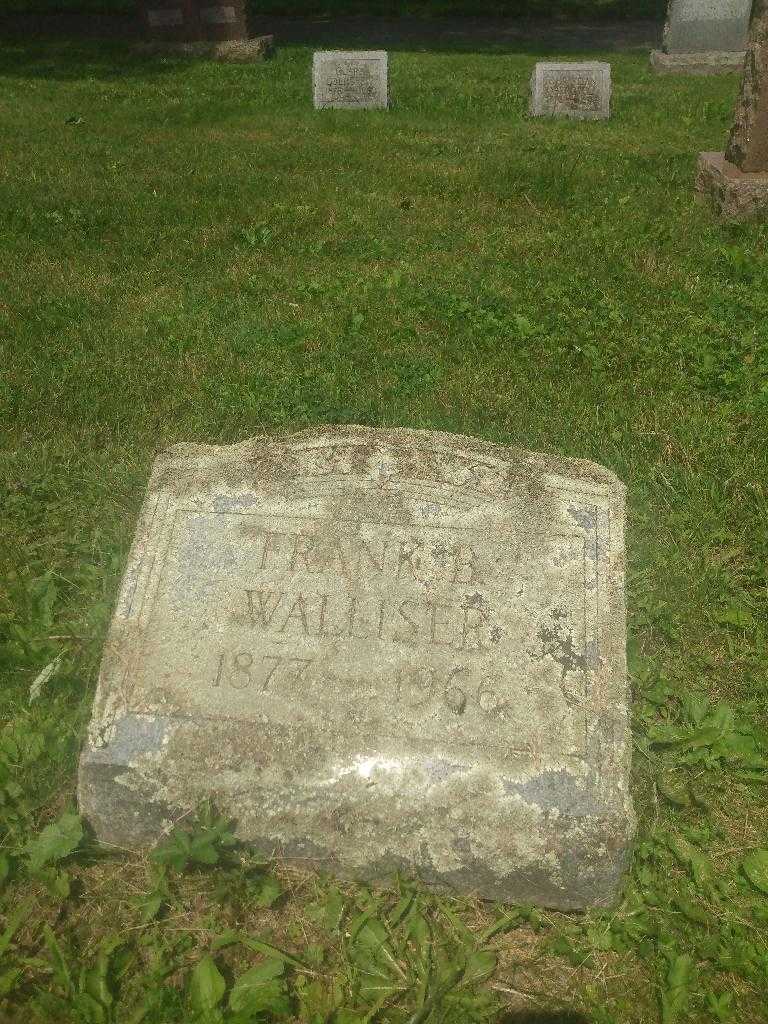 Frank B. Walliser's grave. Photo 2
