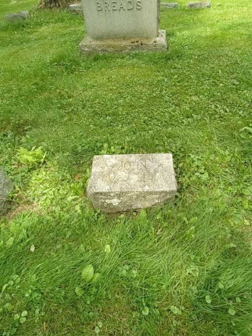 John W. Breads's grave. Photo 3