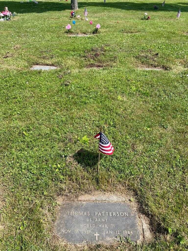 Thomas Patterson's grave. Photo 2
