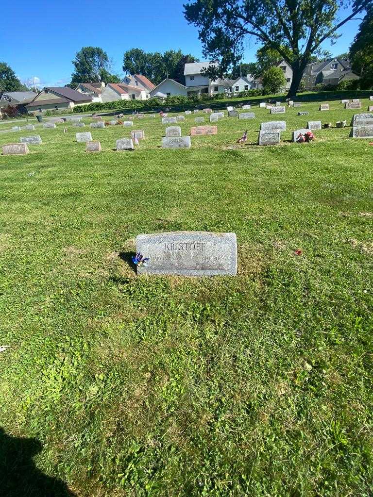 Dimitri Kristoff's grave. Photo 1