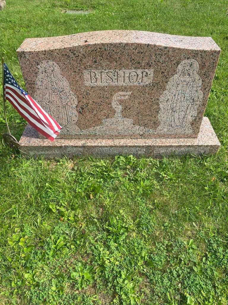 Catherine Bishop Kubik's grave. Photo 2