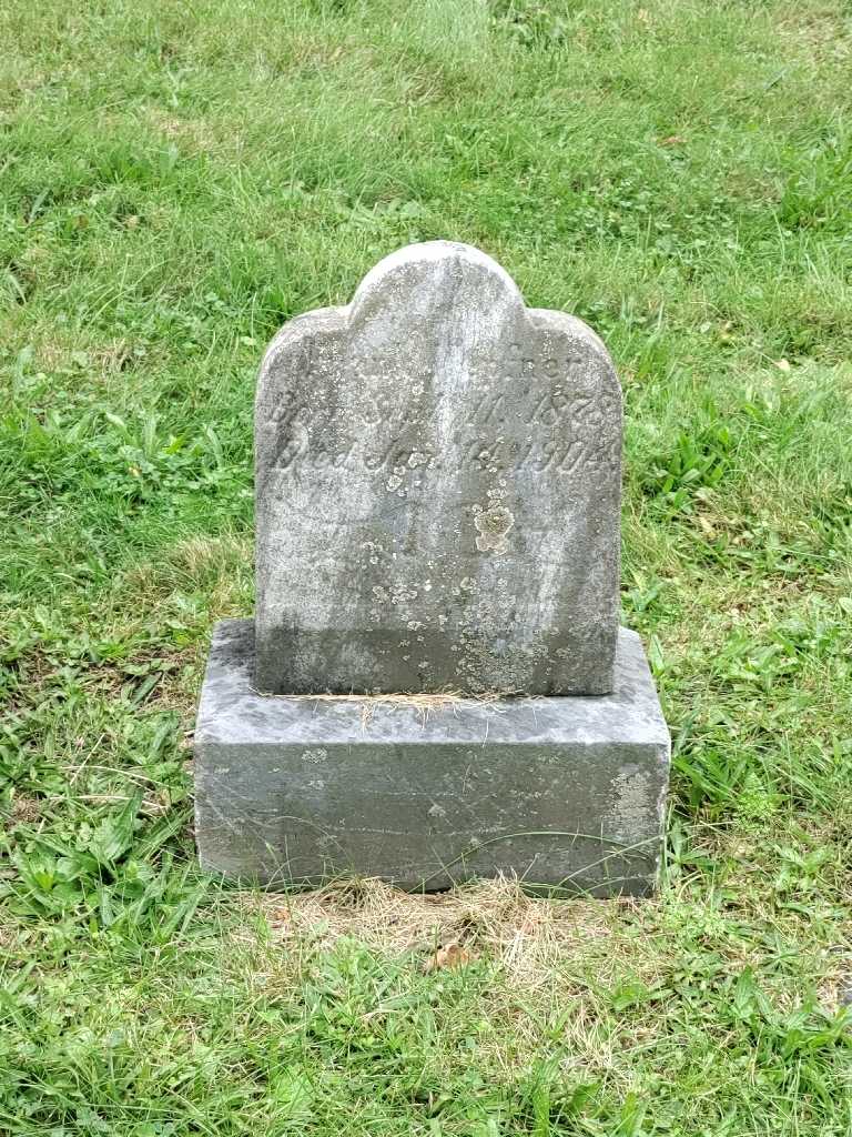 Frank Hepfner's grave. Photo 3