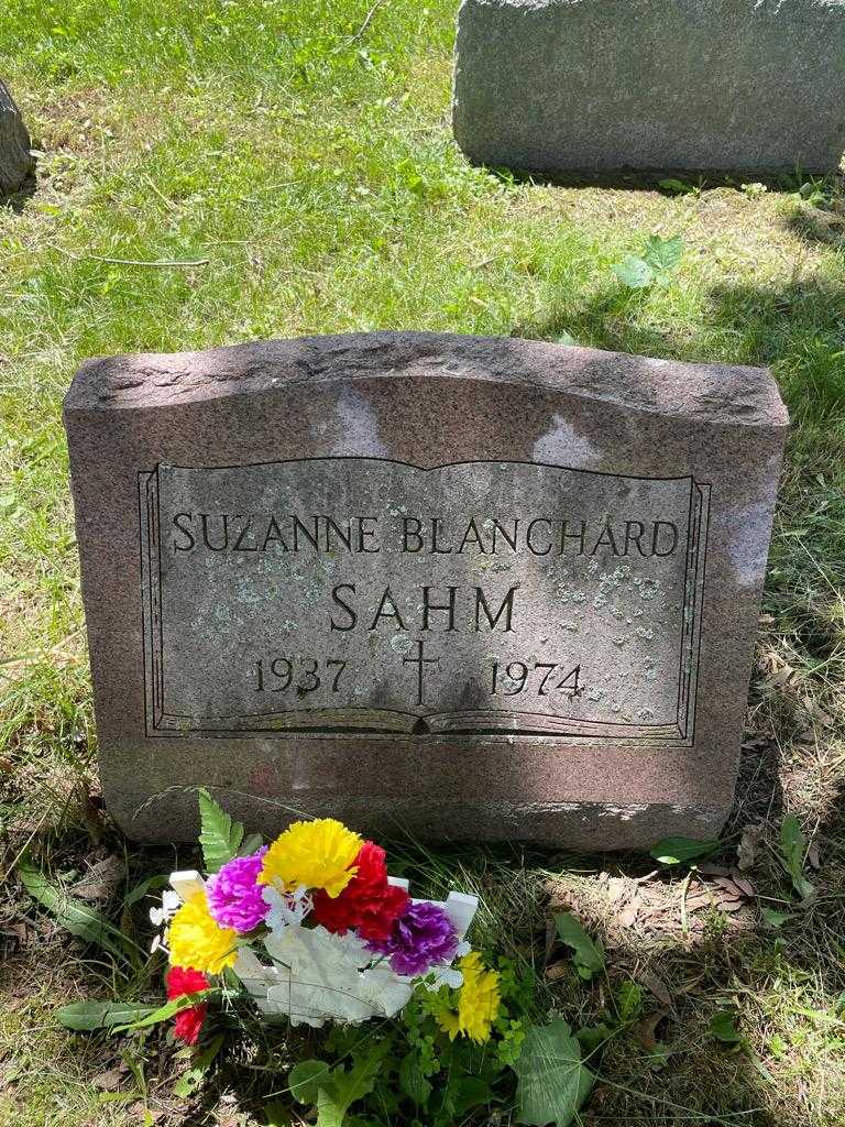 Suzanne Blanchard Sahm's grave. Photo 3