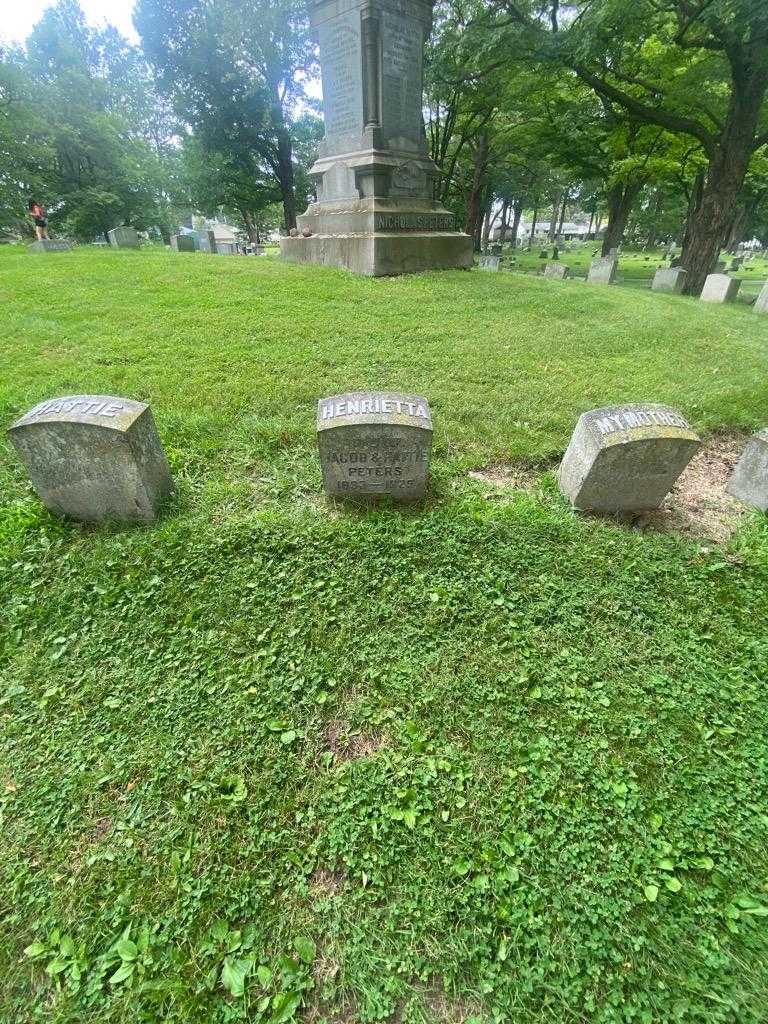 Henrietta J. Peters's grave. Photo 1