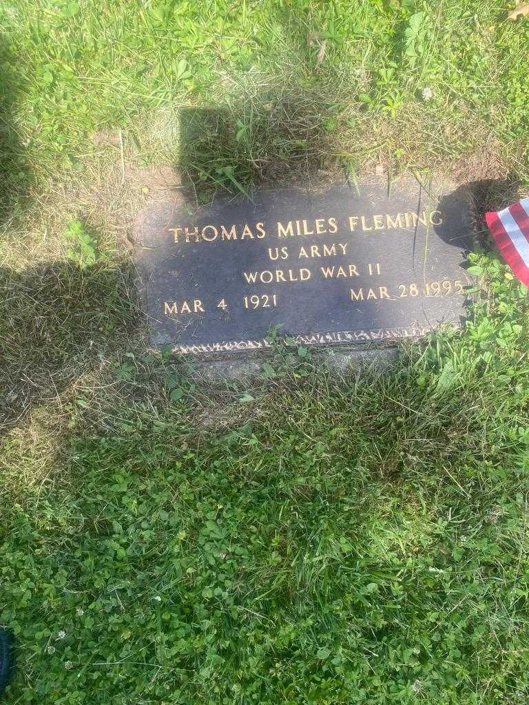Thomas Miles Fleming's grave. Photo 3