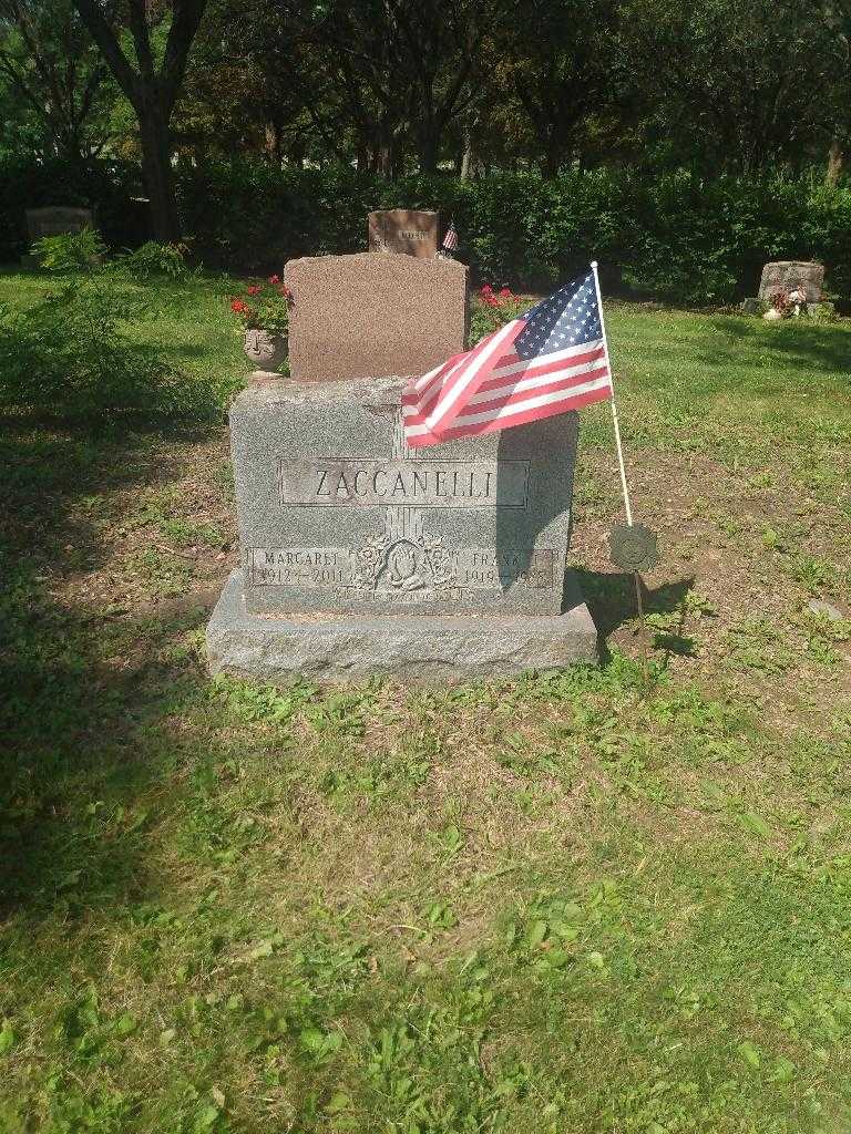 Margaret Zaccanelli's grave. Photo 1