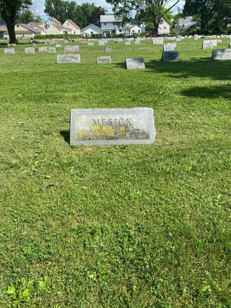 Eleanor M. Mesick's grave. Photo 2