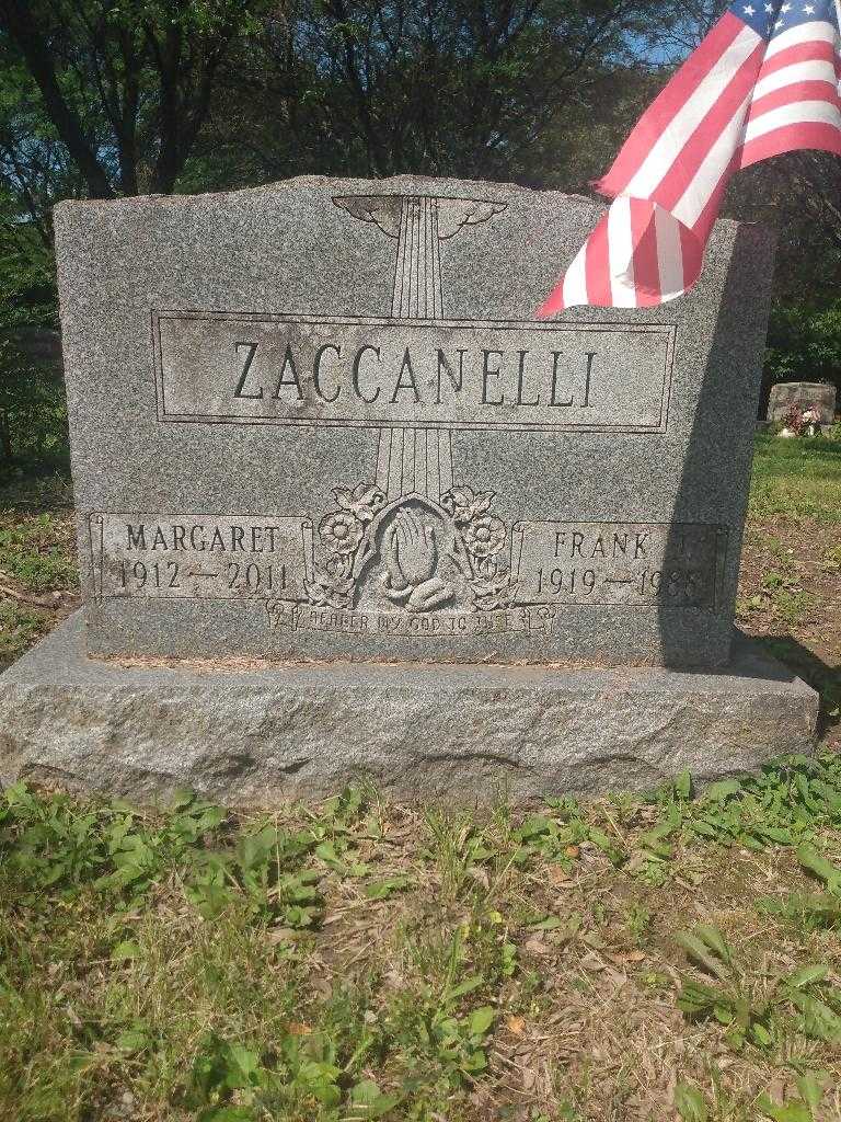 Margaret Zaccanelli's grave. Photo 2