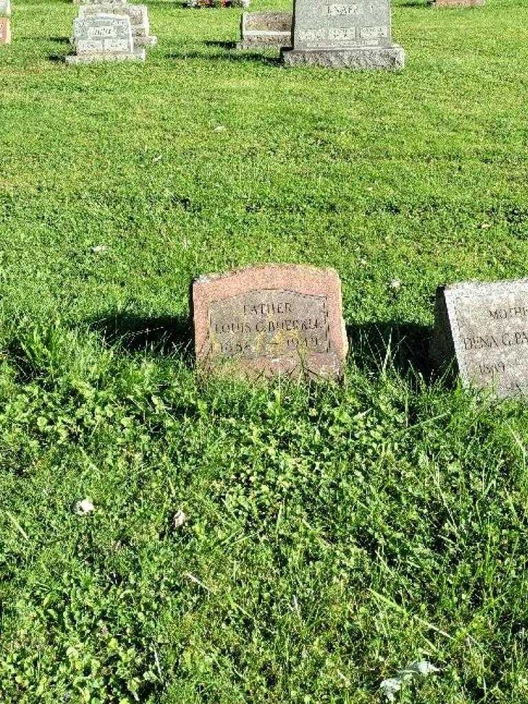 Louis C. Buerkle's grave. Photo 3
