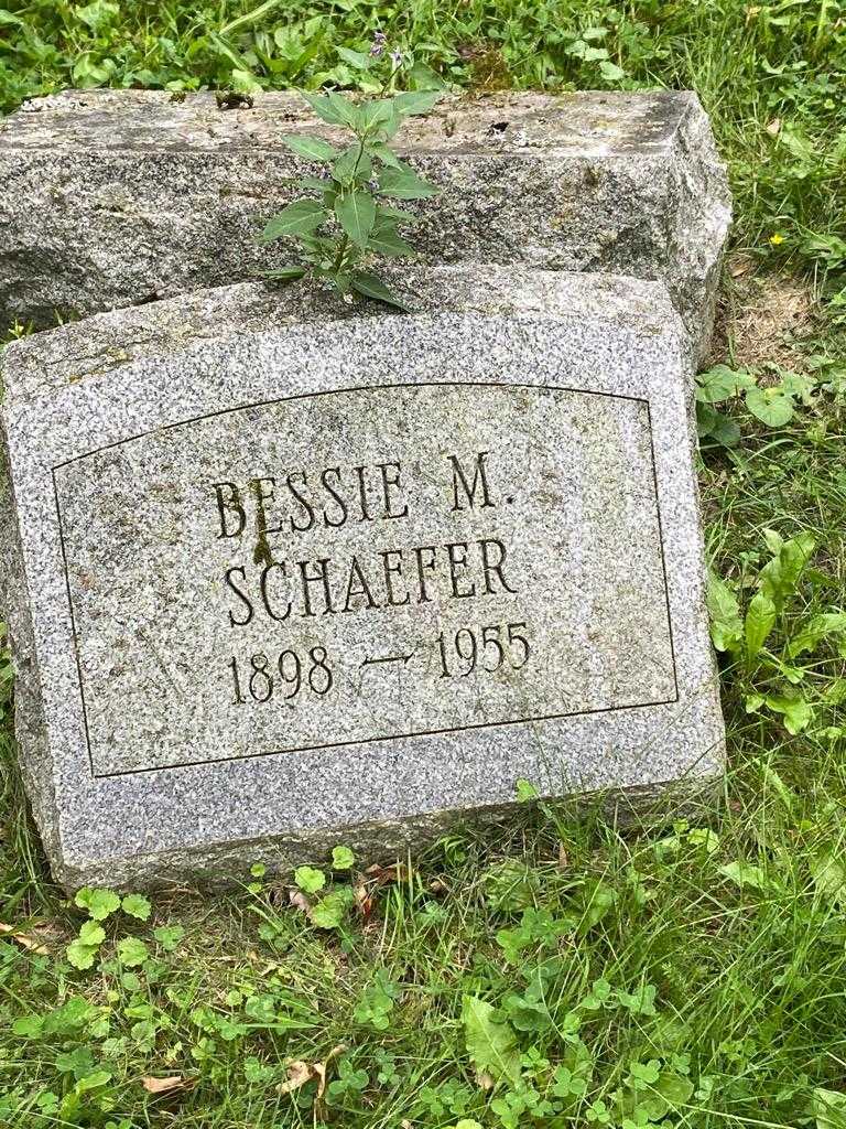 Bessie Manley Schaefer's grave. Photo 3