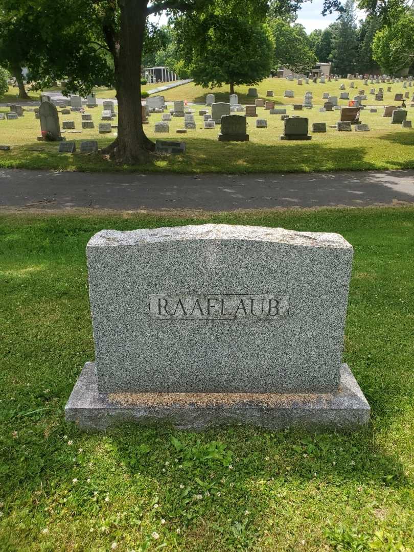 George F. Raaflaub's grave. Photo 5