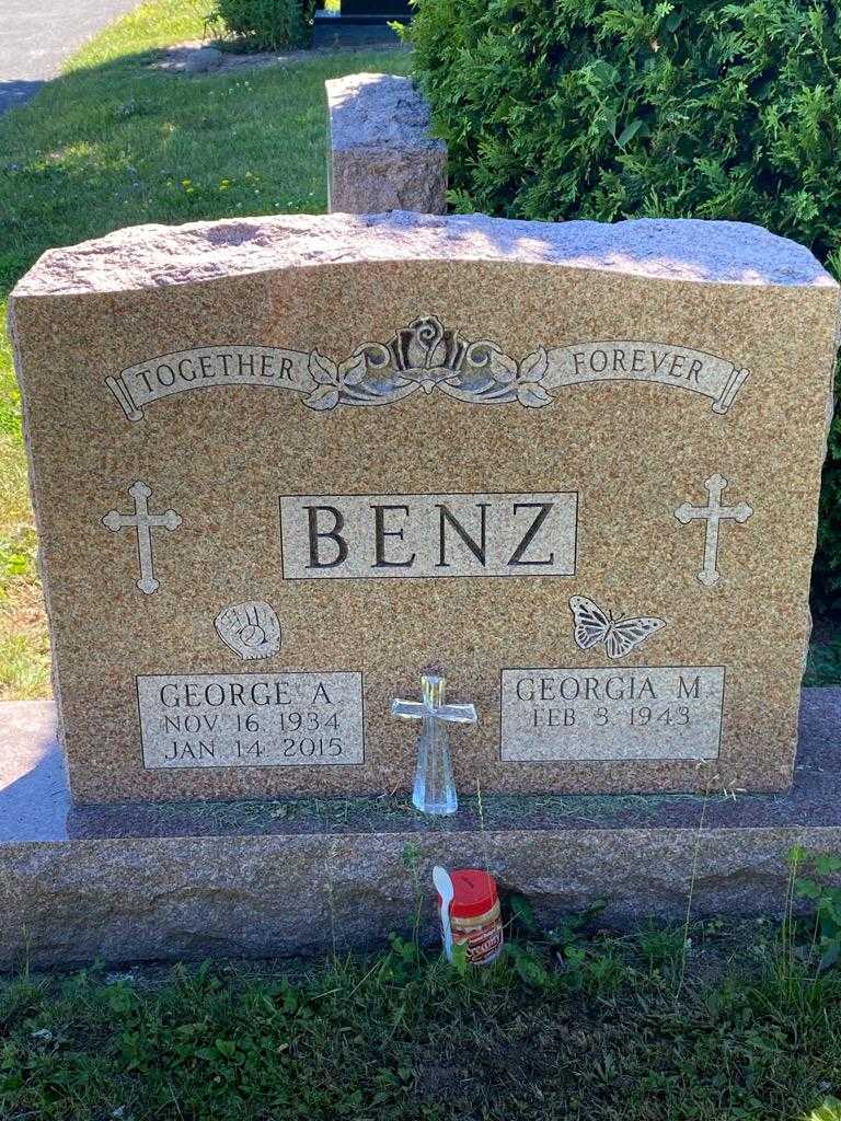 George A. Benz's grave. Photo 3