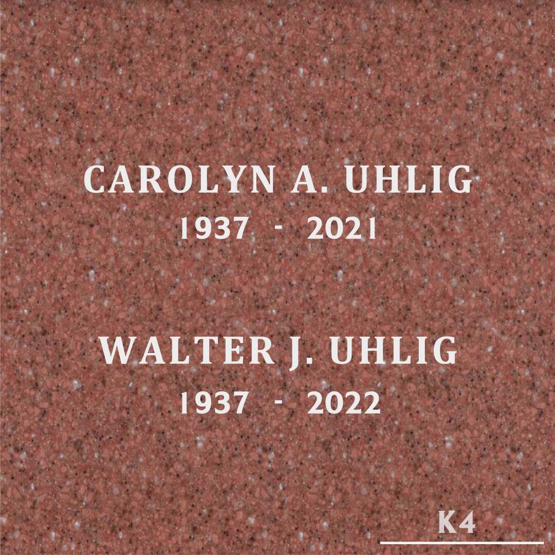 Walter J. Uhlig's grave