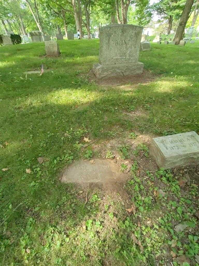 Irving C. Blint's grave. Photo 3