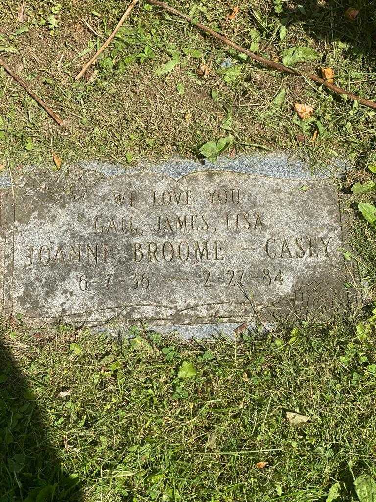 Joanne Broome - Casey's grave. Photo 3