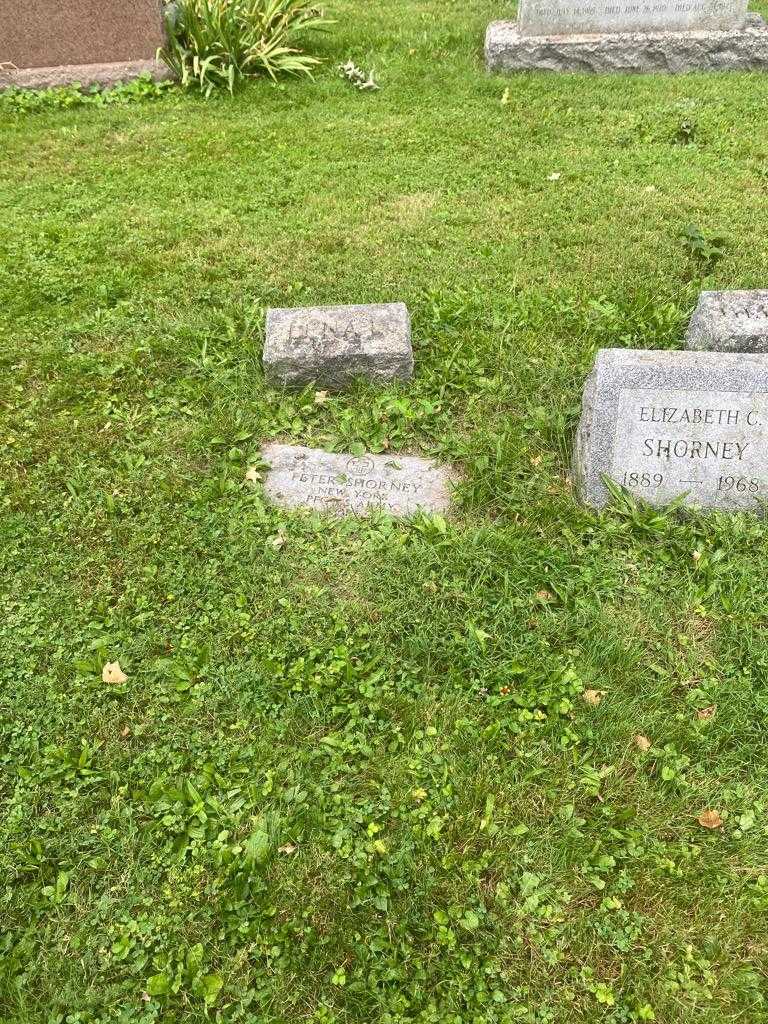 Peter A. Shorney's grave. Photo 2