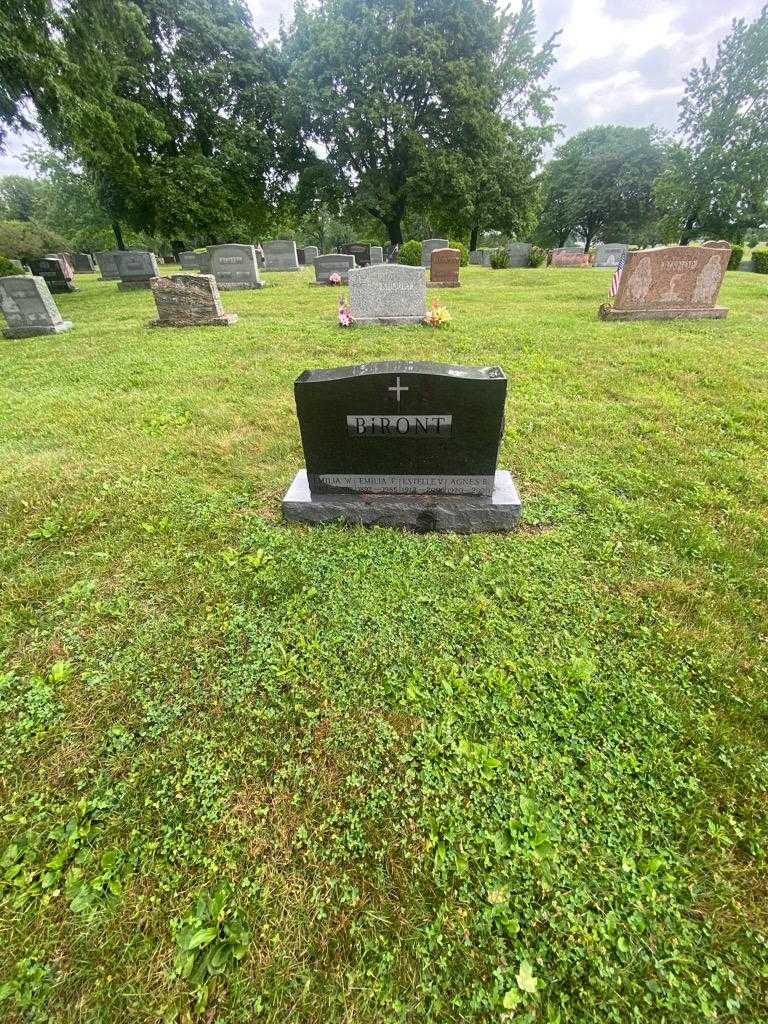 Estelle V. Biront's grave. Photo 1