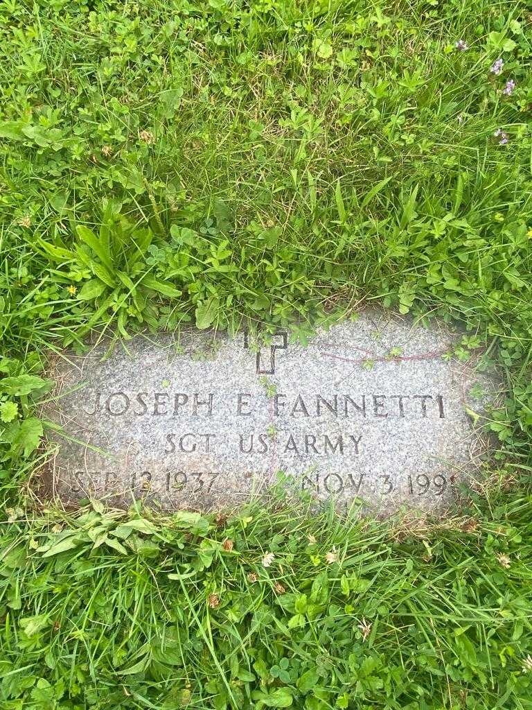 Joseph E. Fannetti's grave. Photo 4