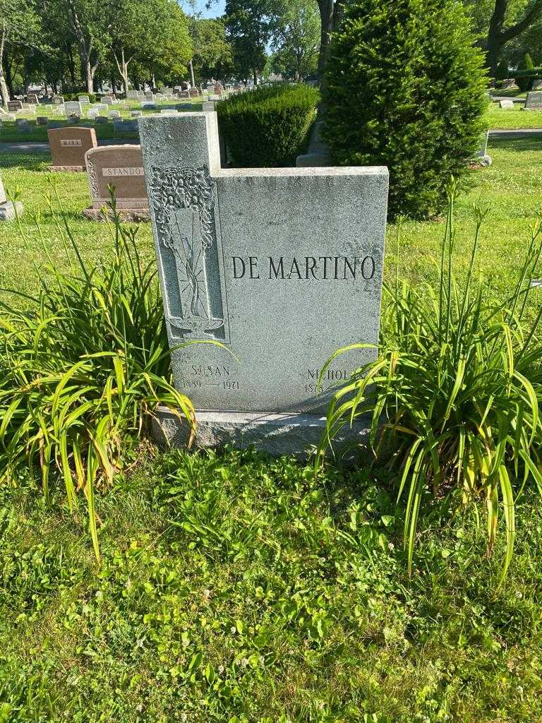 Nicholas De Martino's grave. Photo 2