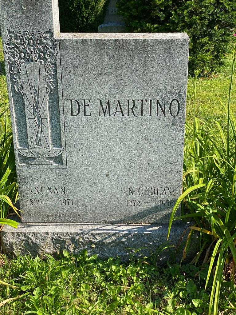 Nicholas De Martino's grave. Photo 3