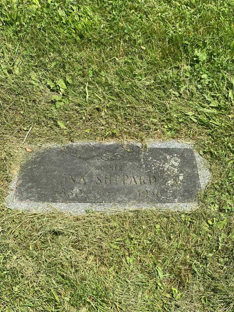 Ina Shepard's grave. Photo 3