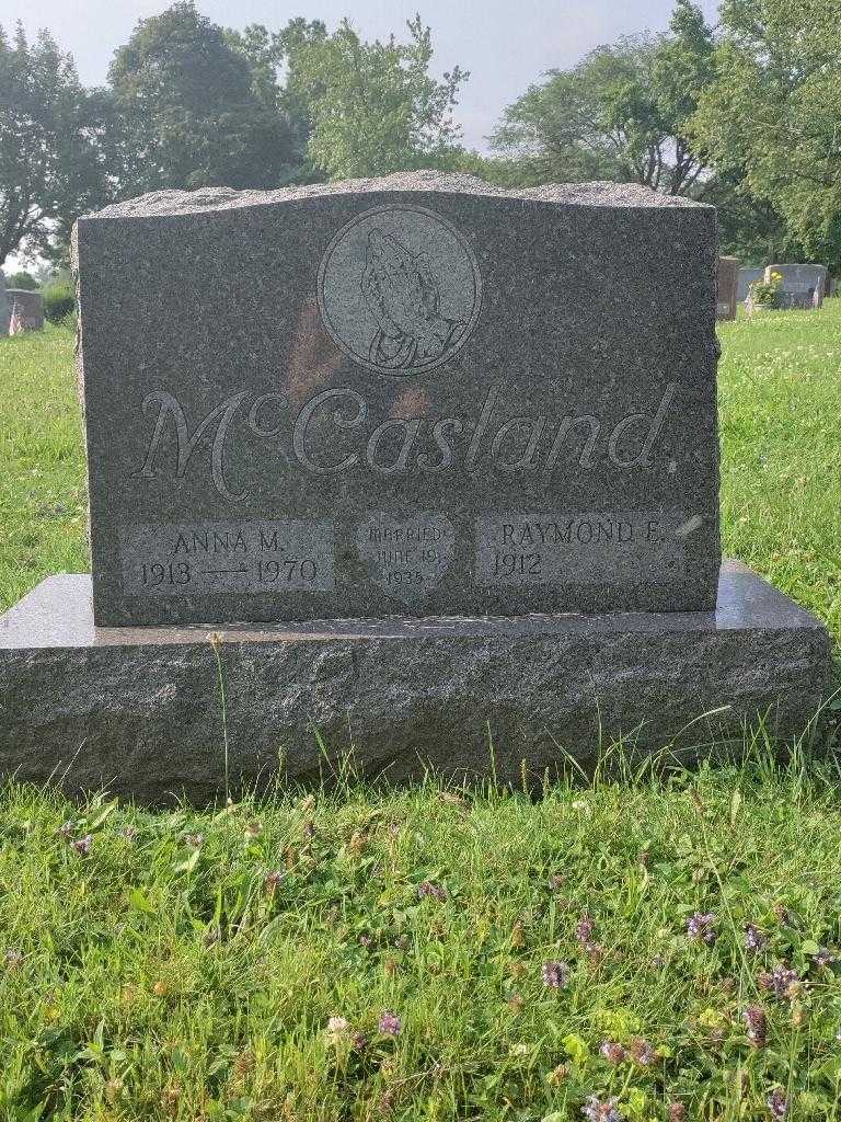 Raymond E. McCasland's grave. Photo 3