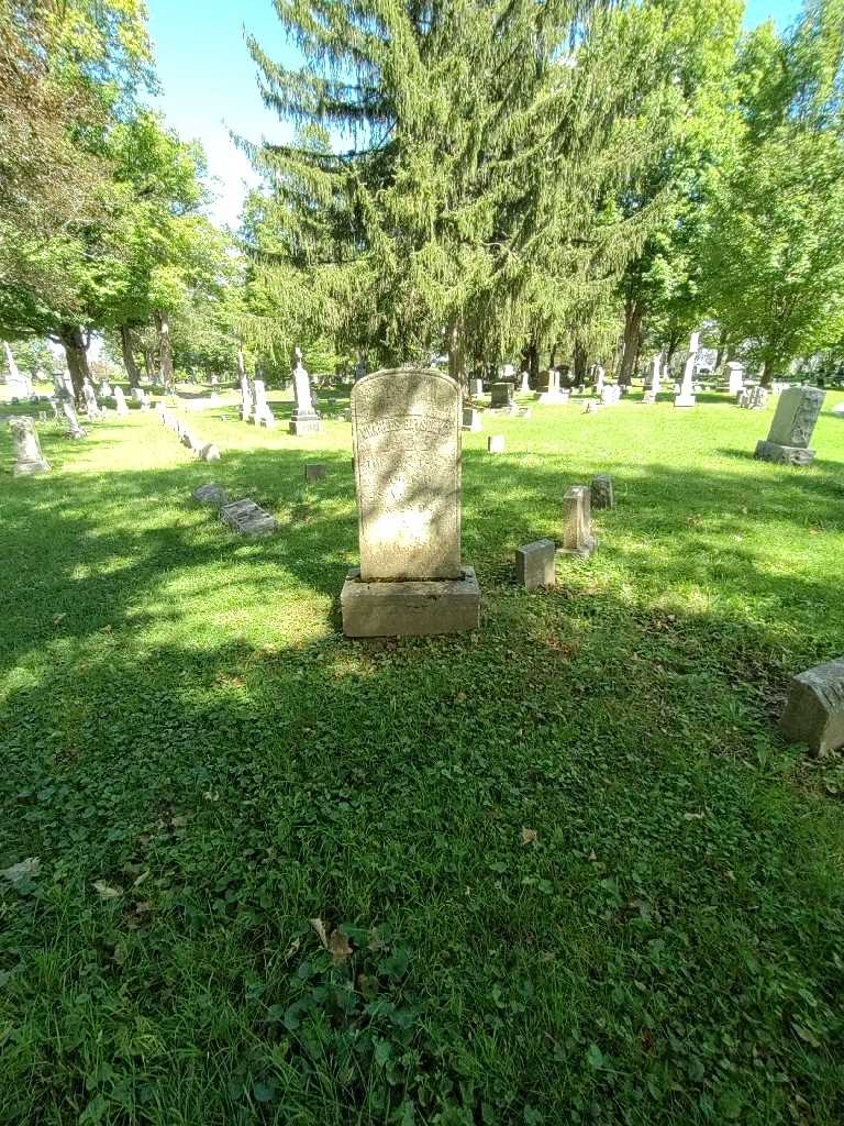 Charles Gatscher's grave. Photo 1