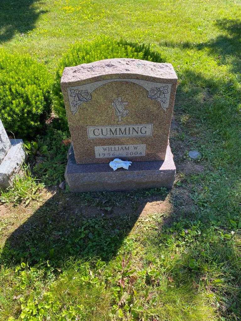 William W. Cumming's grave. Photo 2
