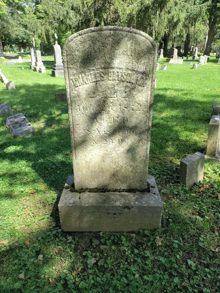 Charles Gatscher's grave. Photo 2