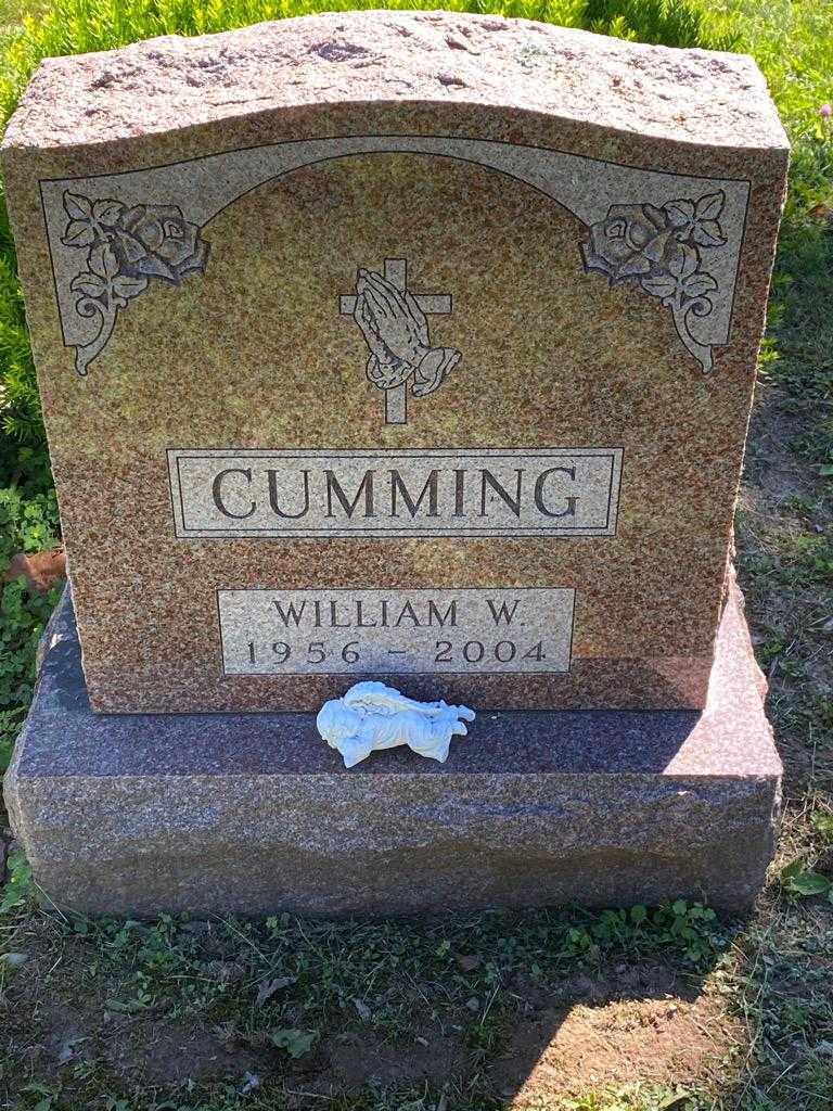William W. Cumming's grave. Photo 3