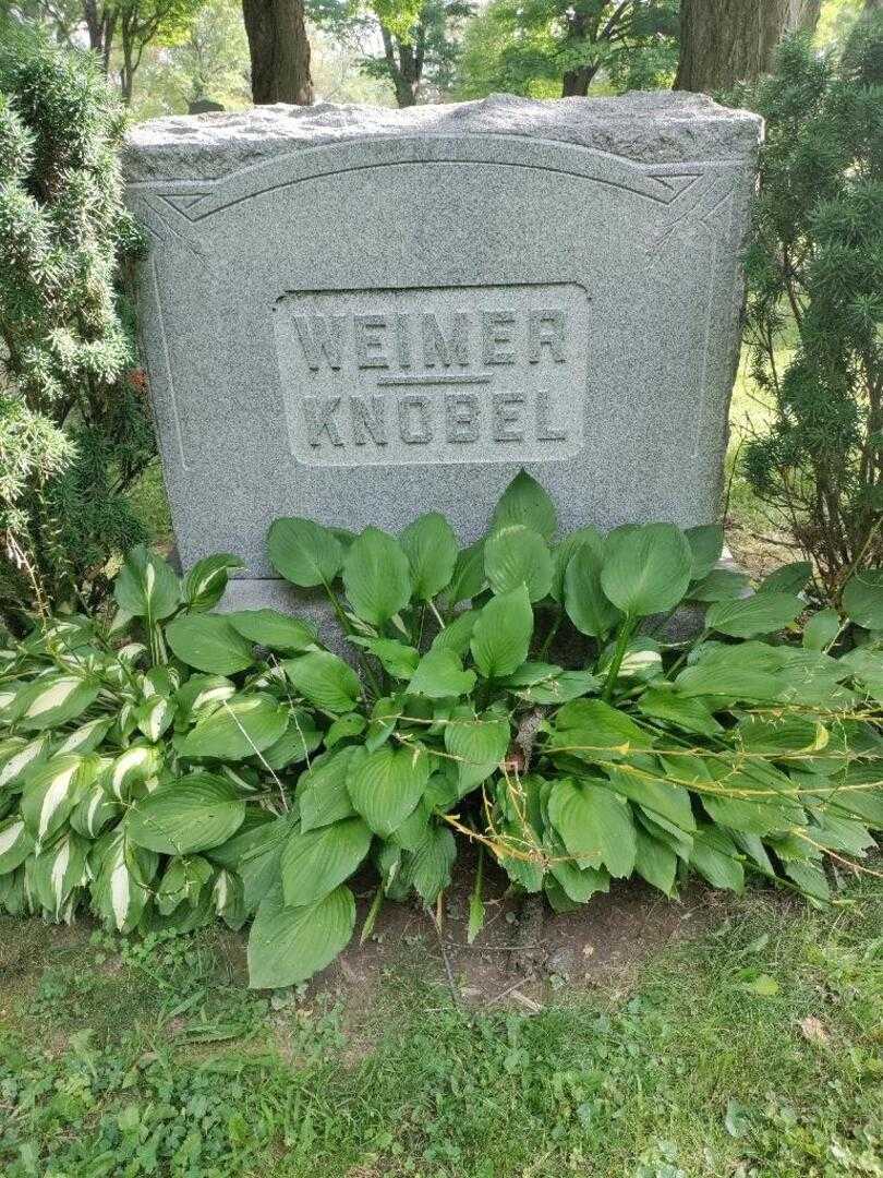 John G. Knobel's grave. Photo 4