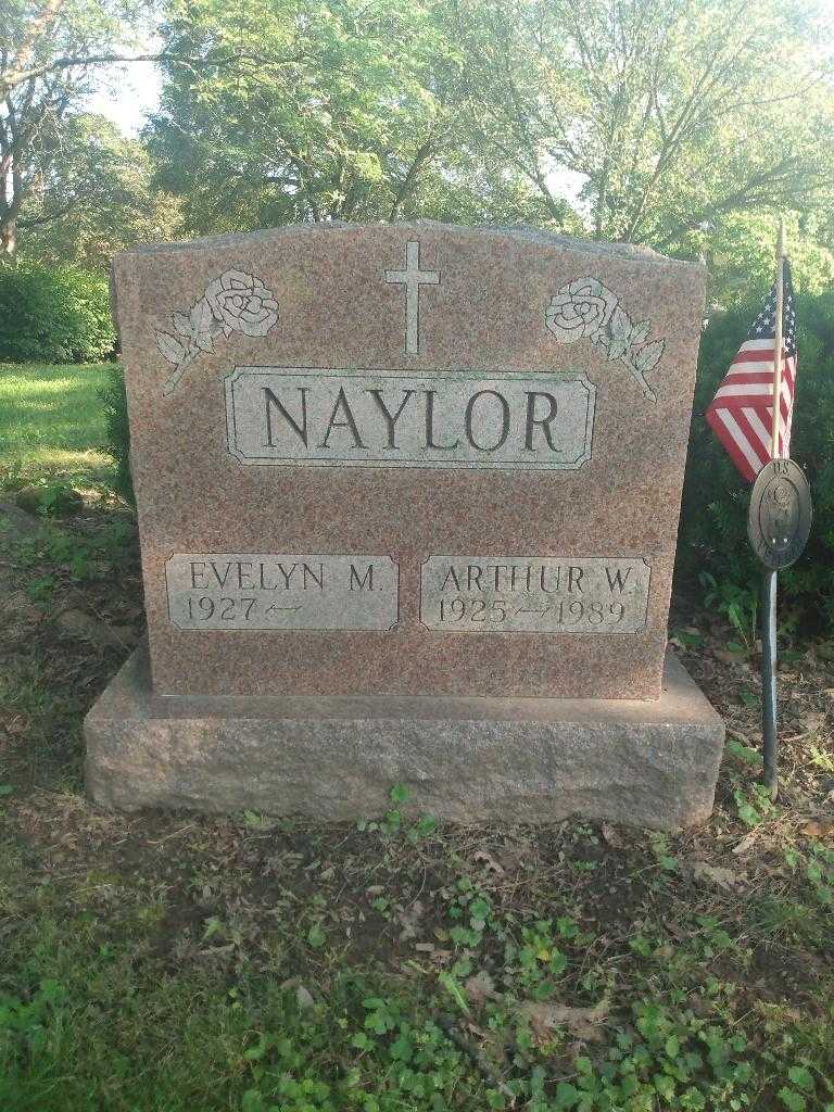 Arthur W. Naylor's grave. Photo 2