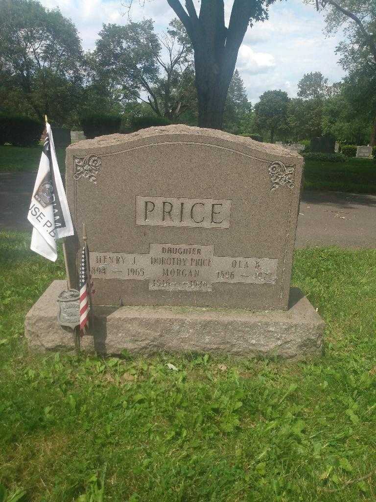 Ola B. Price's grave. Photo 2