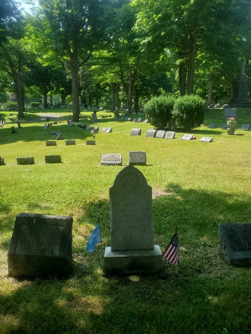 Henry Klein's grave. Photo 1