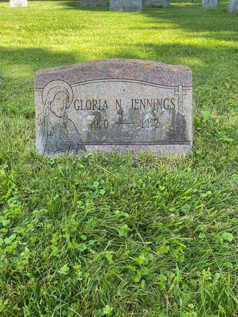 Gloria N. Jennings's grave. Photo 3