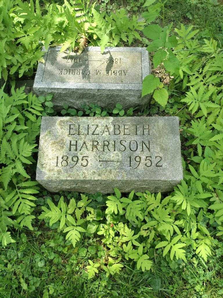Elizabeth Harrison's grave. Photo 2