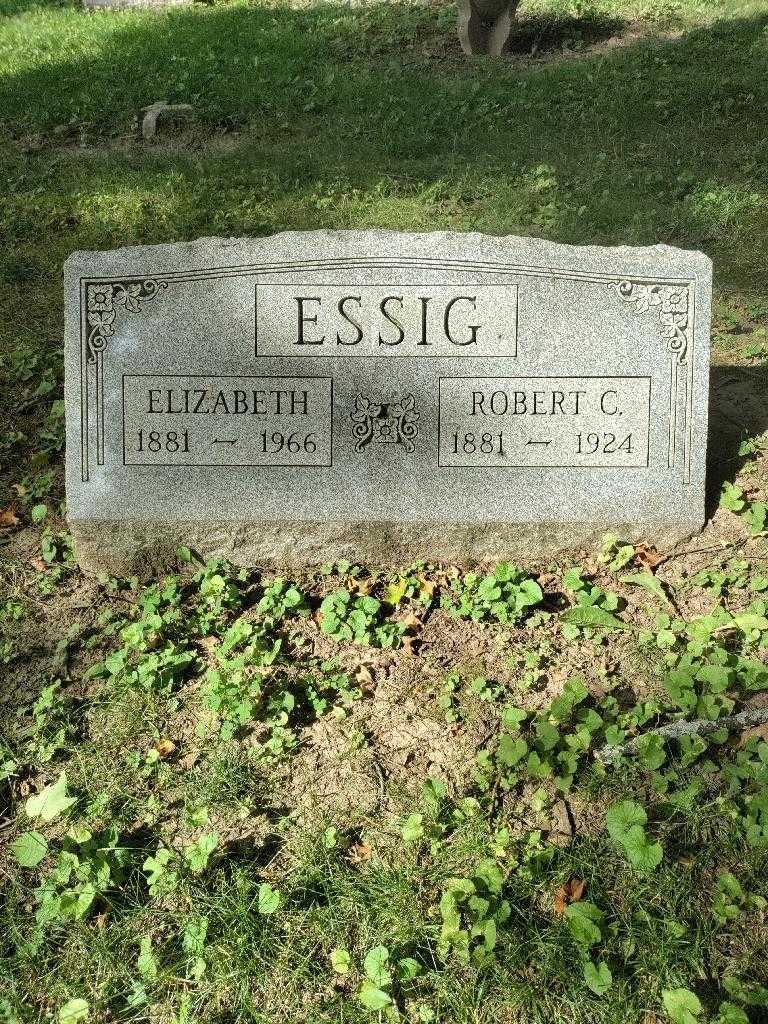 Elizabeth Essig's grave. Photo 3