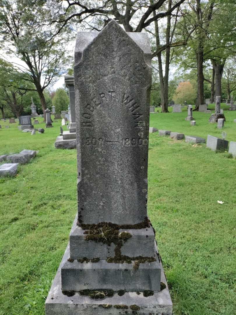 Robert Whan's grave. Photo 2