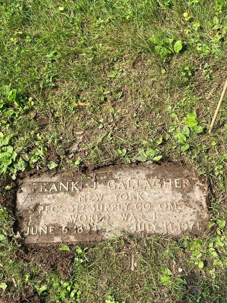 Frank Gallagher Myers's grave. Photo 4
