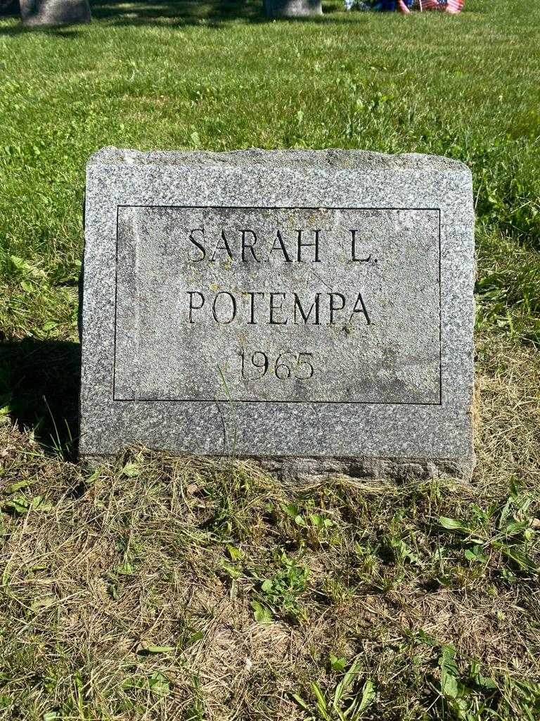 Sarah L. Potempa's grave. Photo 3