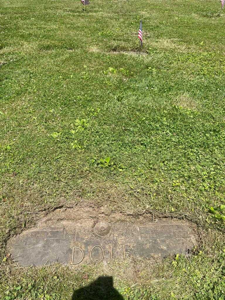 John H. Dole's grave. Photo 2