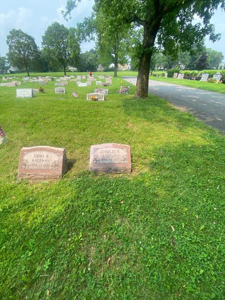 Charles R. Kaufman's grave. Photo 1