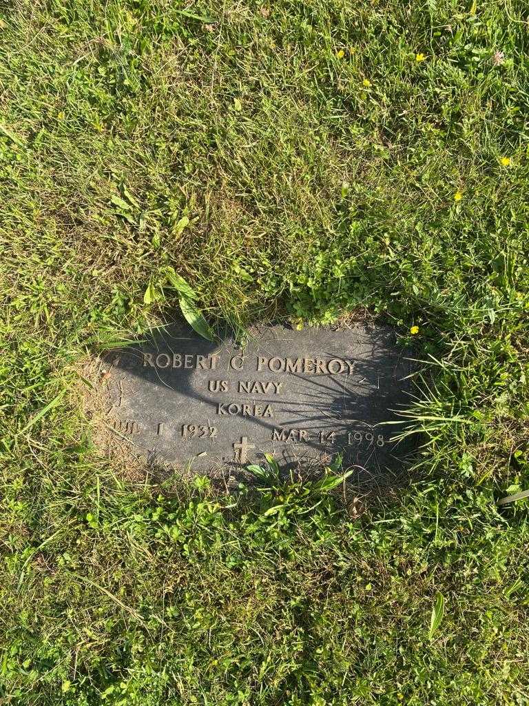 Robert C. Pomeroy's grave. Photo 3
