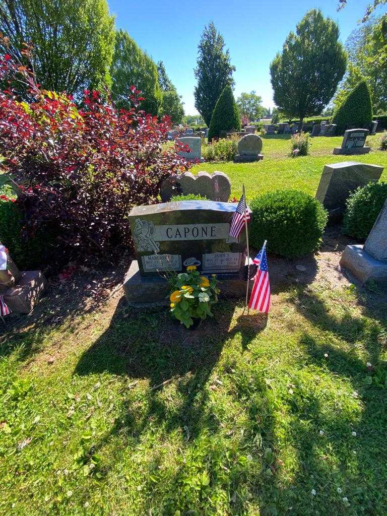 John J. Capone's grave. Photo 1