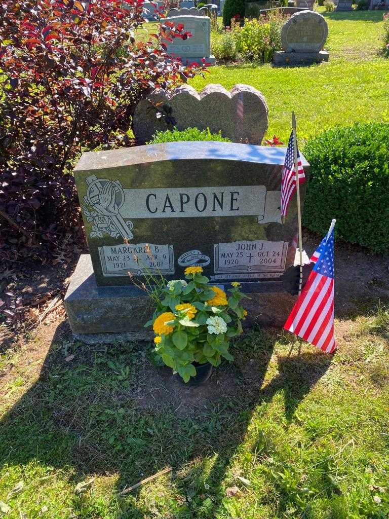 John J. Capone's grave. Photo 2