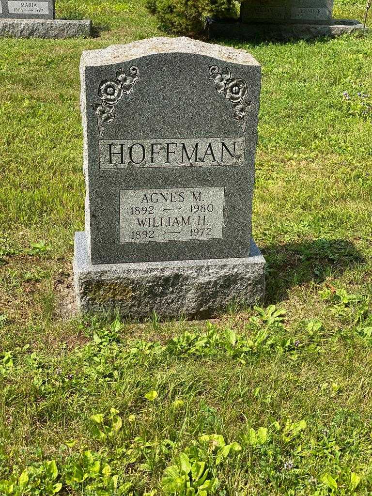 Agnes M. Hoffman's grave. Photo 3